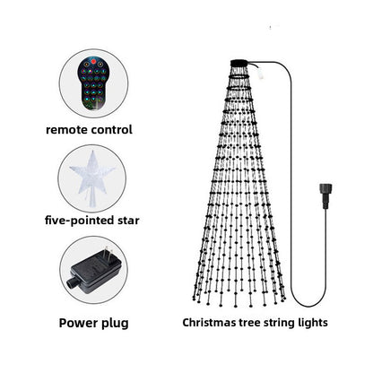 Bluetooth App Controlled Christmas Tree LED String Lights