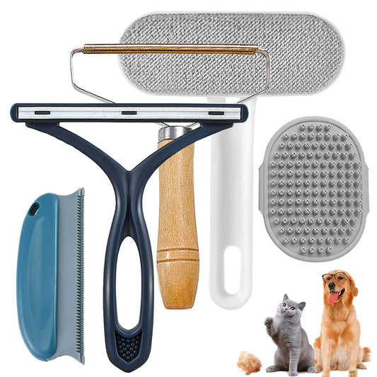 5-Piece Pet Hair Removal & Grooming Kit™