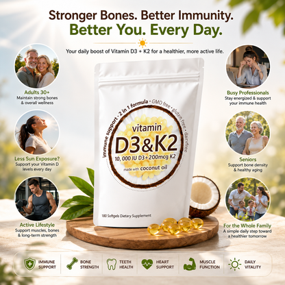 SunBone™ Daily D3+K2
