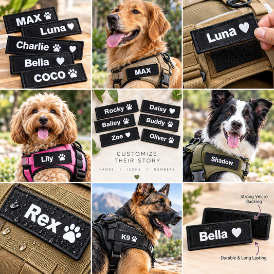 Tactical Dog Name Badge™