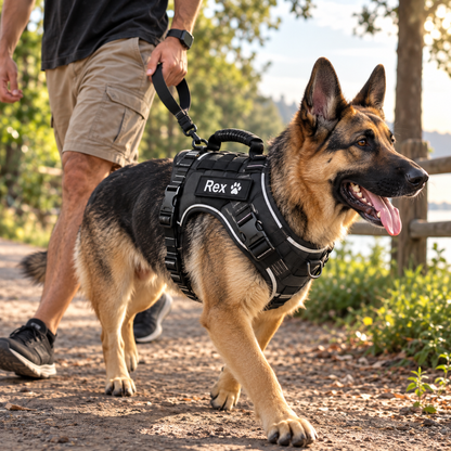 Tactical Reflective Dog Harness