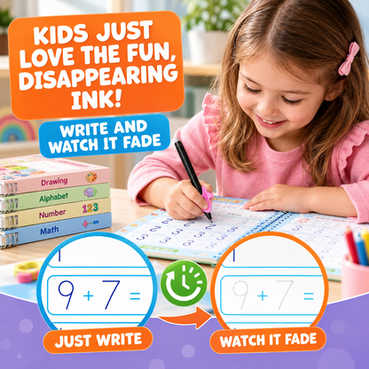 MagicTrace Handwriting Workbook™