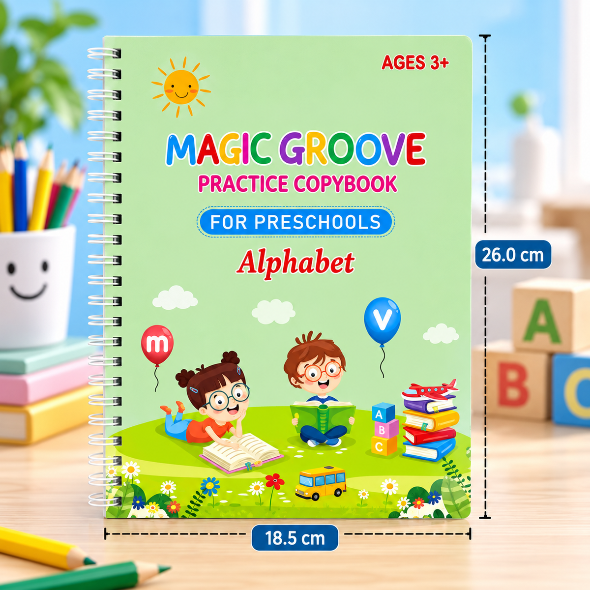 MagicTrace Handwriting Workbook™