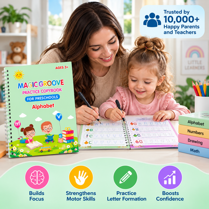 MagicTrace Handwriting Workbook™