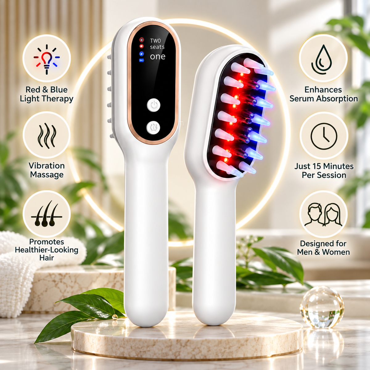 GlowRoot™ Scalp Therapy Comb