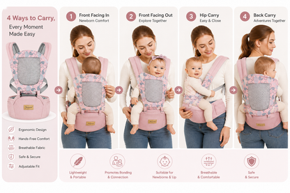 CuddleCarry™ 6-in-1 Baby Carrier