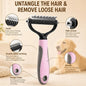 DualCare™ Double-Sided Grooming Brush for Dogs & Cats